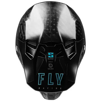 cafe 4 racer - FLY PŘILBA FORMULA S UHLÍKOVÁ YTH, BÍLÁ, ŽLUTÁ - FLY RACING Helmets 191361484445