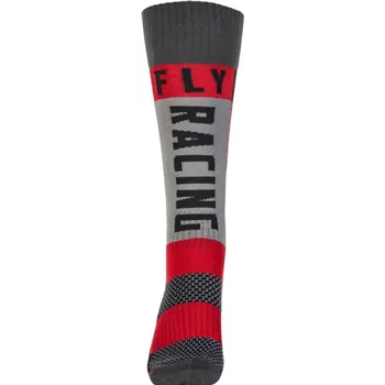 cafe 4 racer - FLY SOX MX THICK, RED, S/M - FLY RACING Socks 191361296307
