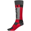 FLY SOX MX TLUSTÉ, ČERVENÉ, S/M