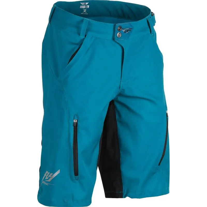 cafe 4 racer - FLY SHORT MTB WARPATH `18, BLU, 28 - FLY RACING Shorts 8008461002