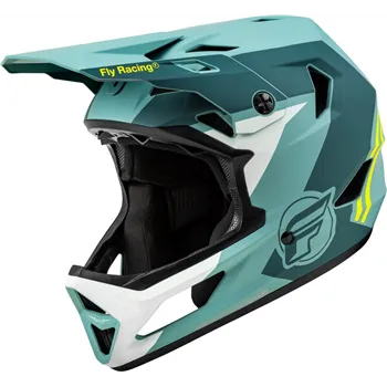 cafe 4 racer - FLY HELMT RAYCE´25 MTB DĚTSKÁ, BIELA, YS - FLY RACING Helmets 191361436406