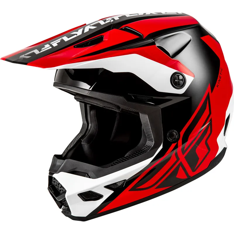FLY HELMT KINETIC CREST´26, RED, M