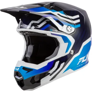 cafe 4 racer - FLY PRILBA FORMULA CARB TRACER, ČERVENÁ, XS - FLY RACING Helmets 191361352393
