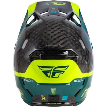 cafe 4 racer - FLY PRILBA FORMULA S CAR BYTE´26, ŠEDÁ, L - FLY RACING Helmets 191361535529