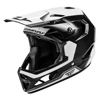 cafe 4 racer - FLY HELMT RAYCE REPEAT MTB YTH, RED, YL - FLY RACING Helmets 191361540509
