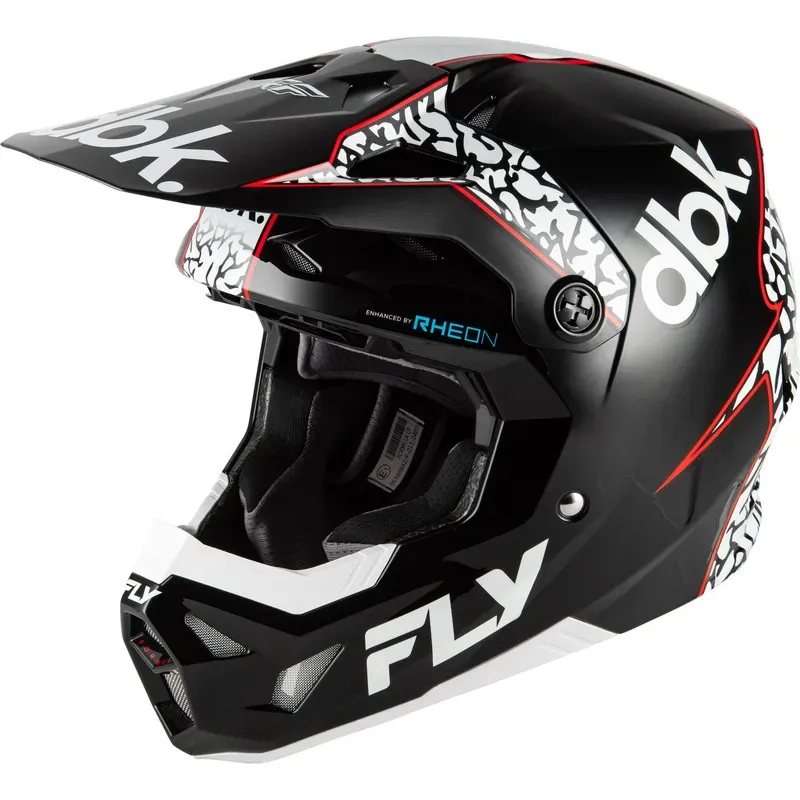 cafe 4 racer - FLY PRILBA FORMULA CP DBK´26, ČIERNA, M - FLY RACING Helmets 191361536526