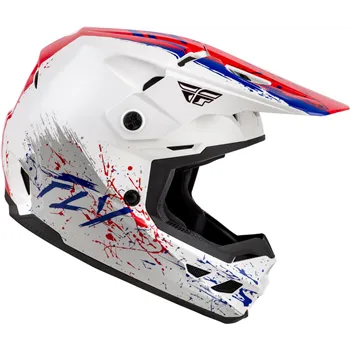 cafe 4 racer - FLY HELMT KINETIC DRIP´26 YTH, BLU, YS - FLY RACING Helmets 191361537059