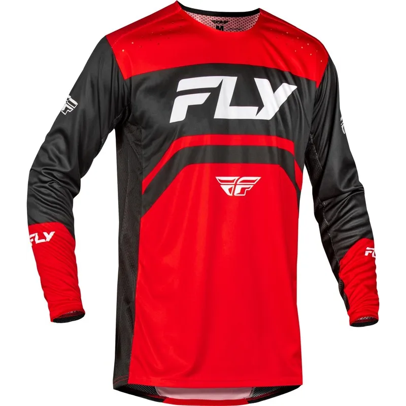 cafe 4 racer - FLY DRES RAYCE´25 MTB DĚTSKÝ, ČERNÁ, ŽL - FLY RACING Dres 191361488269