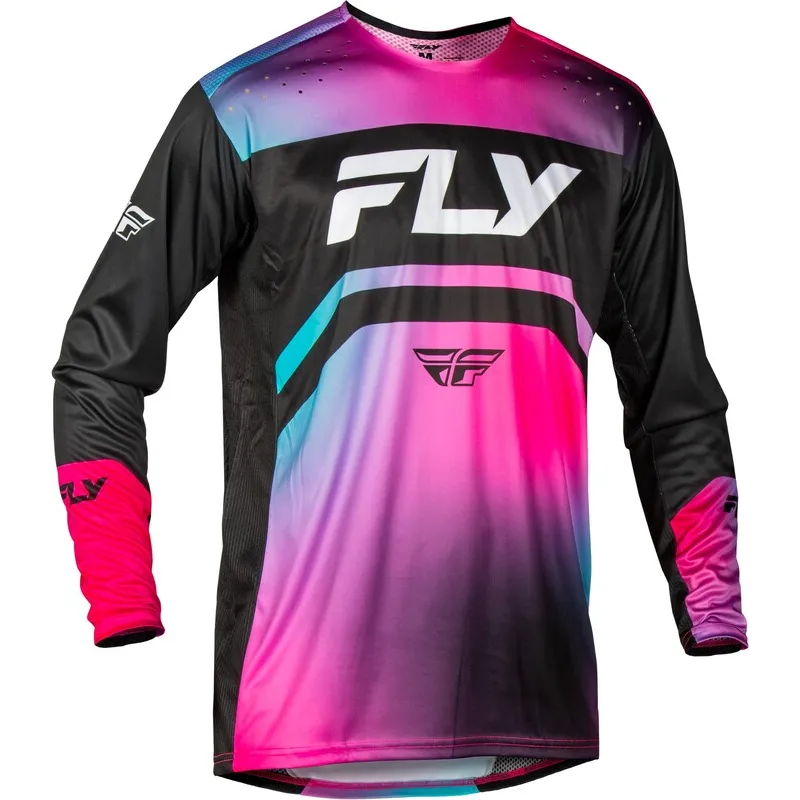 cafe 4 racer - FLY DRES RAYCE´25 MTB DĚTSKÝ, ČIERNY, ŽLTÝ - FLY RACING Dres 191361488269