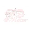 cafe 4 racer - Cafe Racer seat CR13 - Cafe4Racer Fully Upholstered 