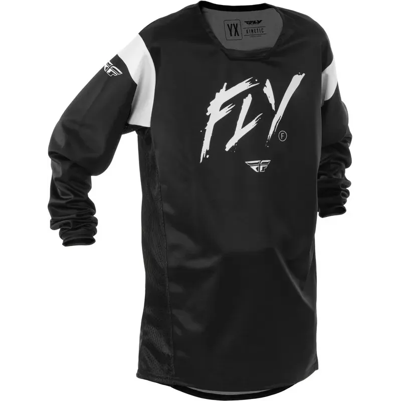 FLY JERSEY KINETC´25 STOKE YTH, RED, YXL