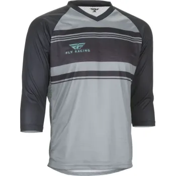 cafe 4 racer - FLY JERSEY KINETIC PRODIGY YTH, BLK, YL - FLY RACING Jersey 191361413858