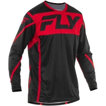 cafe 4 racer - FLY JERSEY KINETIC PRODIGY YTH, BLK, YL - FLY RACING Jersey 191361413858