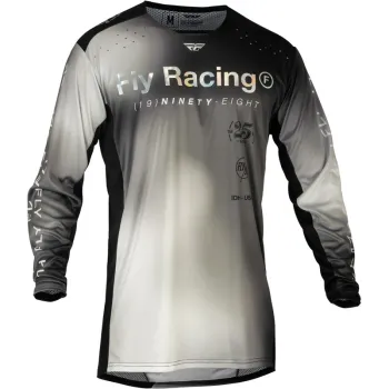 cafe 4 racer - FLY JERSEY KINETIC PRODIGY YTH, BLK, YL - FLY RACING Jersey 191361413858