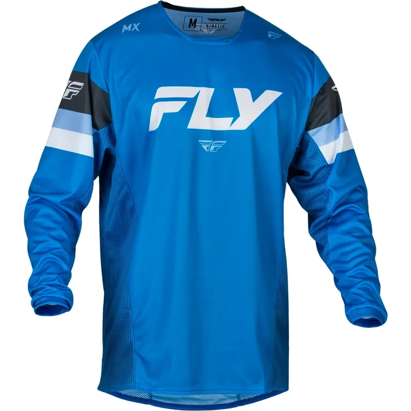 cafe 4 racer - FLY DRES KINETIC PRIX YTH, MODRÝ, YXL - FLY RACING Dres 191361411724