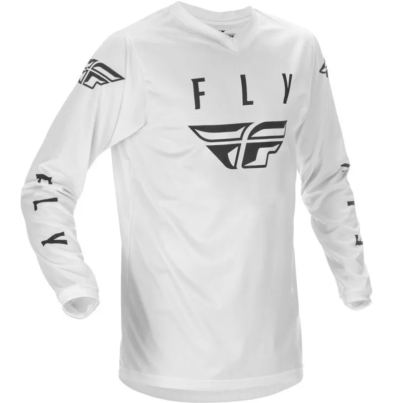 cafe 4 racer - FLY JERSEY UNIVERSAL, WHT, L - FLY RACING Jersey 191361248405