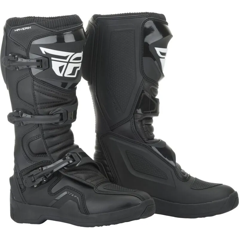 cafe 4 racer - FLY BOOT MAVERIK, RED, 13 - FLY RACING Moto-Cross boots 191361009822