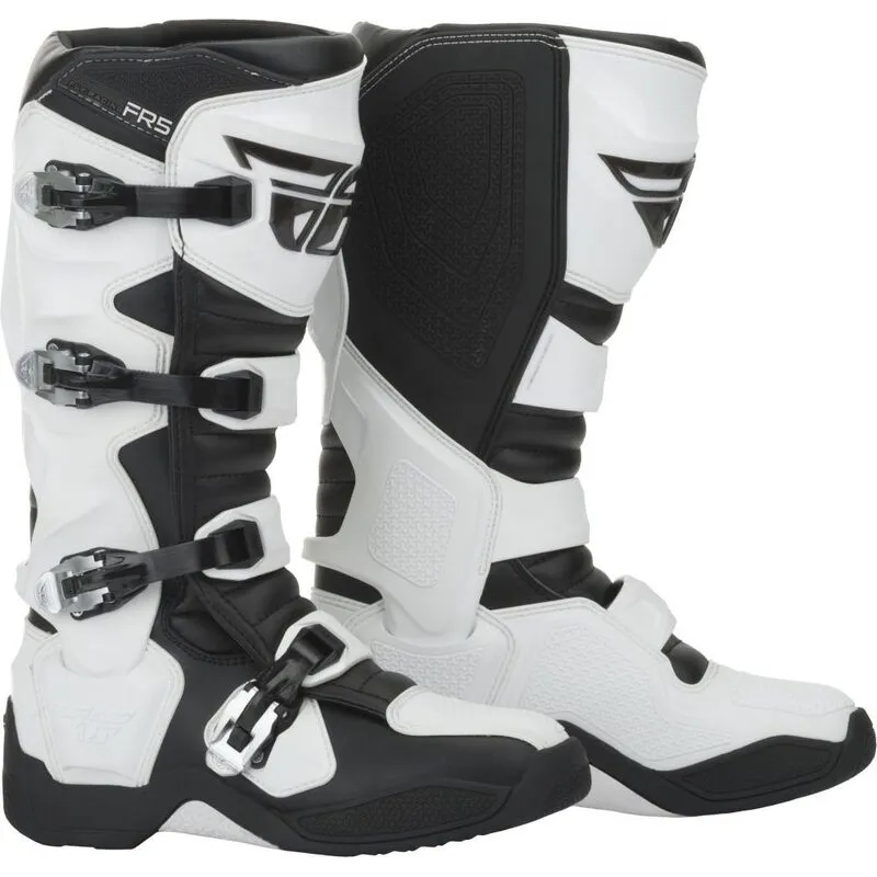 cafe 4 racer - FLY BOOT FR5 23, WHT, 7 - FLY RACING Moto-Cross boots 191361061974