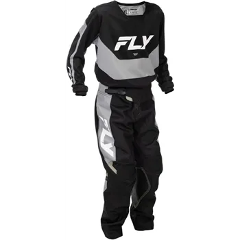 cafe 4 racer - FLY DRES KINETIC´26 DETSKÝ, ČIERNY, YM - FLY RACING Dres 191361515552