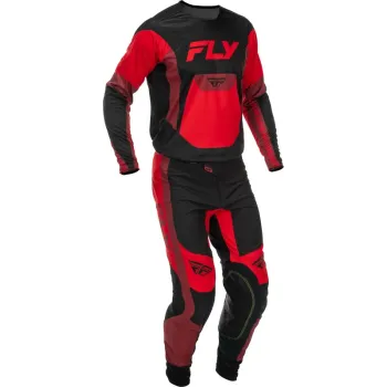 cafe 4 racer - FLY DRES LITE´26, ČERVENÁ, M - FLY RACING Dres 191361513374