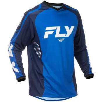 cafe 4 racer - FLY JERSEY KINETIC PRODIGY YTH, BLK, YL - FLY RACING Jersey 191361413858