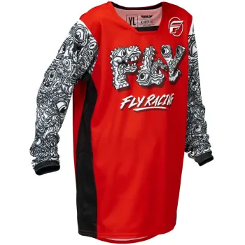 cafe 4 racer - FLY DRES KNETIC´26 MUTAN YTH, ČIERNY, YM - FLY RACING Dres 191361516610