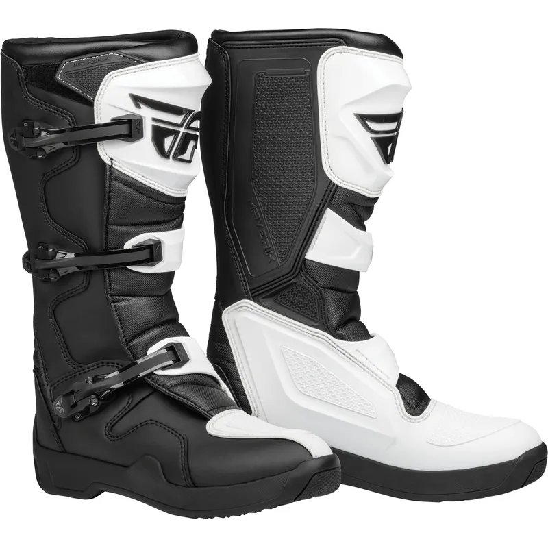 cafe 4 racer - FLY BOOT MAVERIK LT, BLK, 13 - FLY RACING Moto-Cross boots 191361380174