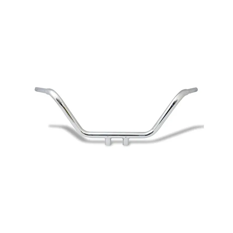 cafe 4 racer - 1-1/4" Solid Custom handlebar. Chrome - Highway Hawk H&D & Custom 