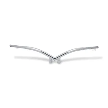 cafe 4 racer - 1-1/4" Banana handlebar. Chrome - Highway Hawk H&D & Custom 