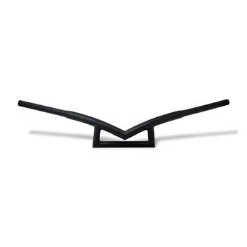 cafe 4 racer - 1-1/4" Poseidon handlebar. Black - Highway Hawk H&D & Custom 