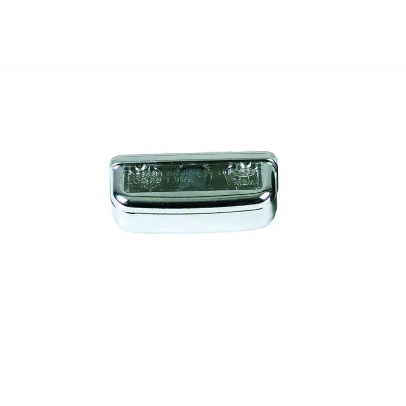 cafe 4 racer - License plate light Chrome - Highway Hawk License plate lights 4054783033393