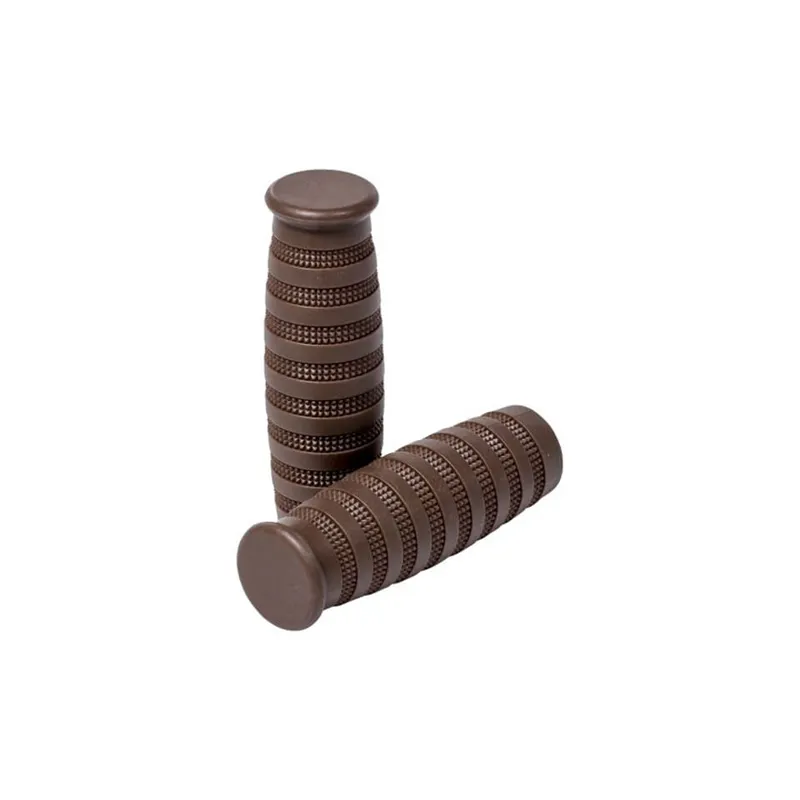 cafe 4 racer - Handgrips Street Vintage Brown - Highway Hawk 22mm & 7/8 inch 4054783242900