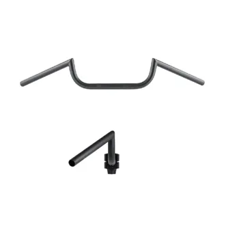 cafe 4 racer - HIGHWAY HAWK Handlebar Ace 22 mm (7/8) čierne - Highway Hawk Cafe Racer M-typ 4054783411542