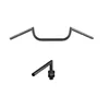 cafe 4 racer - HIGHWAY HAWK Handlebar Ace 22 mm (7/8) čierne - Highway Hawk Cafe Racer M-typ 4054783411542