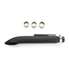 cafe 4 racer - Highway Hawk Muffler Turnout black - Highway Hawk Mufflers 