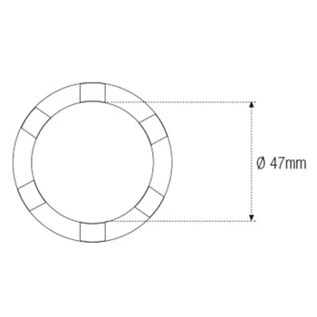 cafe 4 racer - JMP KLÍČ NA MATICE ØVNITŘ 47MM - JMP Nářadí pro opravu 4043981036008