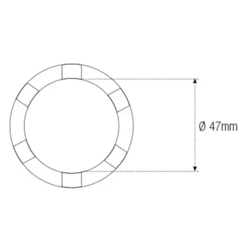 cafe 4 racer - JMP NUT SOCKET ØINT 47MM - JMP Tools 4043981036008