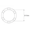 cafe 4 racer - JMP NUT SOCKET ØINT 47MM - JMP Tools 4043981036008