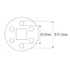 cafe 4 racer - JMP NUT SOCKET ØINT 23MM ØEXT 31MM - JMP Tools 4043981068764
