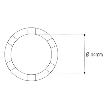 cafe 4 racer - JMP NUT SOCKET ØINT 44MM - JMP Tools 4043981036015