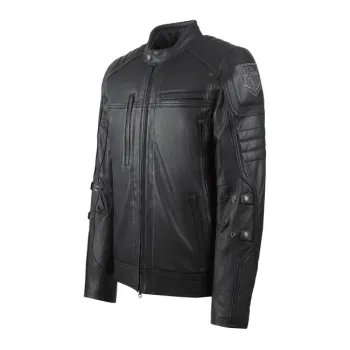 cafe 4 racer - John Doe Technická kožená bunda s XTM čierna - JOHN DOE Bundy 