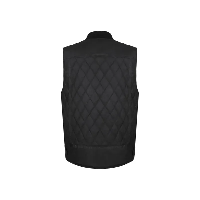 cafe 4 racer - John Doe Lowrider wax vest black - JOHN DOE Vests 