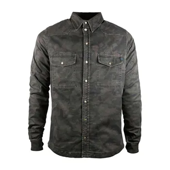 cafe 4 racer - John Doe Motorshirt XTM® kamufláž - JOHN DOE Košile 