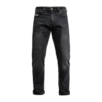 cafe 4 racer - John Doe Taylor Mono jeans black použité - JOHN DOE Moto nohavice 
