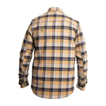 cafe 4 racer - John Doe Motorshirt XTM® yellow - JOHN DOE Shirts 