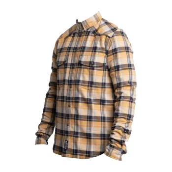 cafe 4 racer - John Doe Motorshirt XTM® yellow - JOHN DOE Shirts 