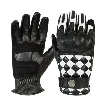 cafe 4 racer - Biltwell Baja gloves grey/black - BILTWELL Gloves 