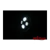 cafe 4 racer - HIGHSIDER 5 3/4 inch LED Headlight ATLANTA čierny/chróm - Highsider Predné svetlá so spodným úchytom 