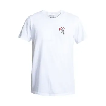 cafe 4 racer - Carhartt Core Logo t-shirt S/S beach heather - Carhartt Tričká 