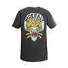 cafe 4 racer - John Doe Lion T-shirt fade out black - JOHN DOE T-Shirts 